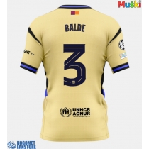 Barcelona Alejandro Balde #3 Gostujuci Dres 2025-26 Kratak Rukav